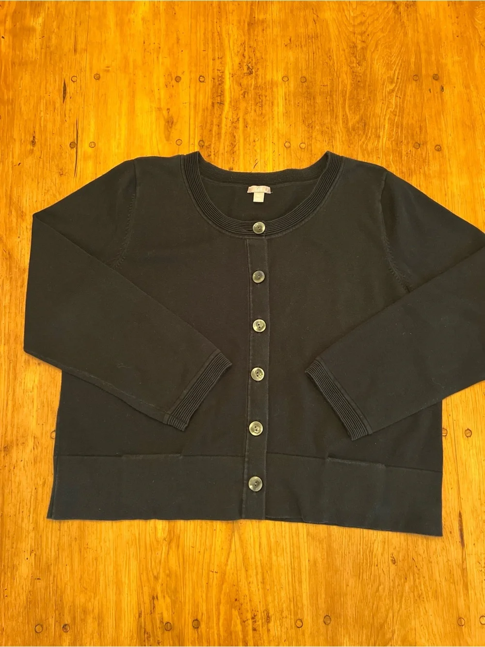J. Jill Cotton Blend Cardigan